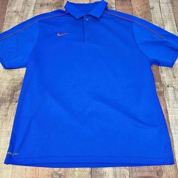 Nike Dri-Fit Florida Gators  Colors Polo Men’s Sz L - Picture 1 of 8
